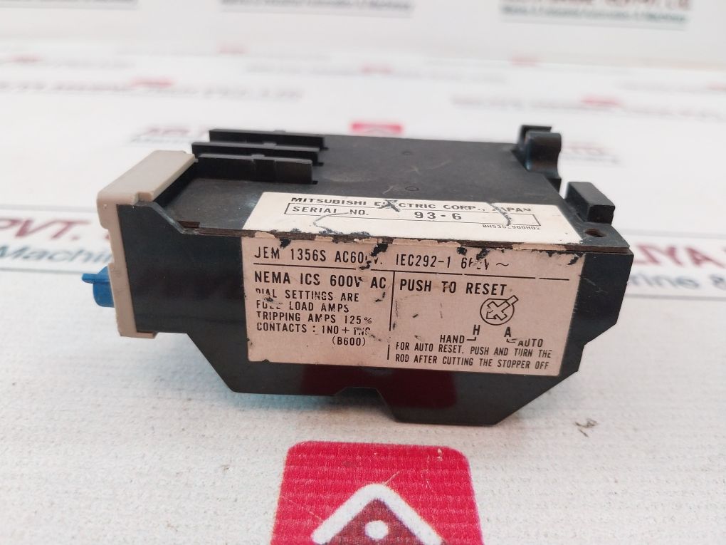 Mitsubishi Electric Th-k20 Thermal Overload Relay 660v - Image 10