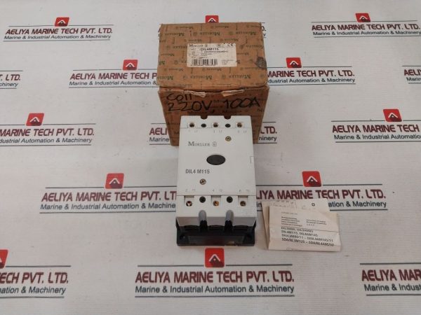 Moeller Dil4 M115 Contactor 400vac