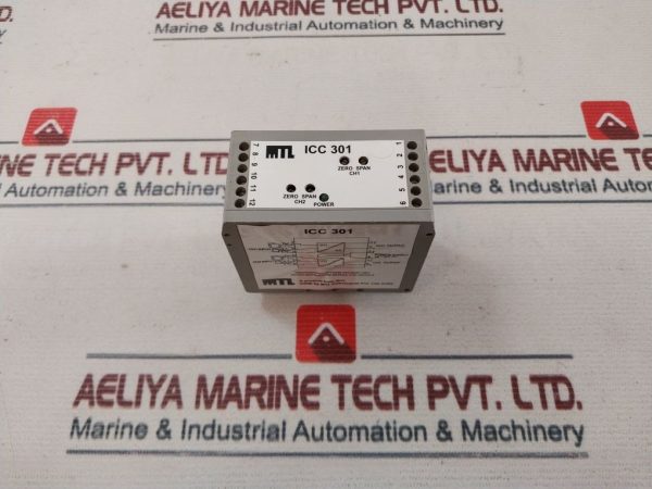 Mtl Icc 301-i9-o1 Dual Channel Currentvoltage Isolator