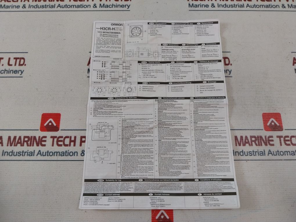 Omron H3cr-h8l Power Off Delay Timer 0-0.6 Min - Image 13