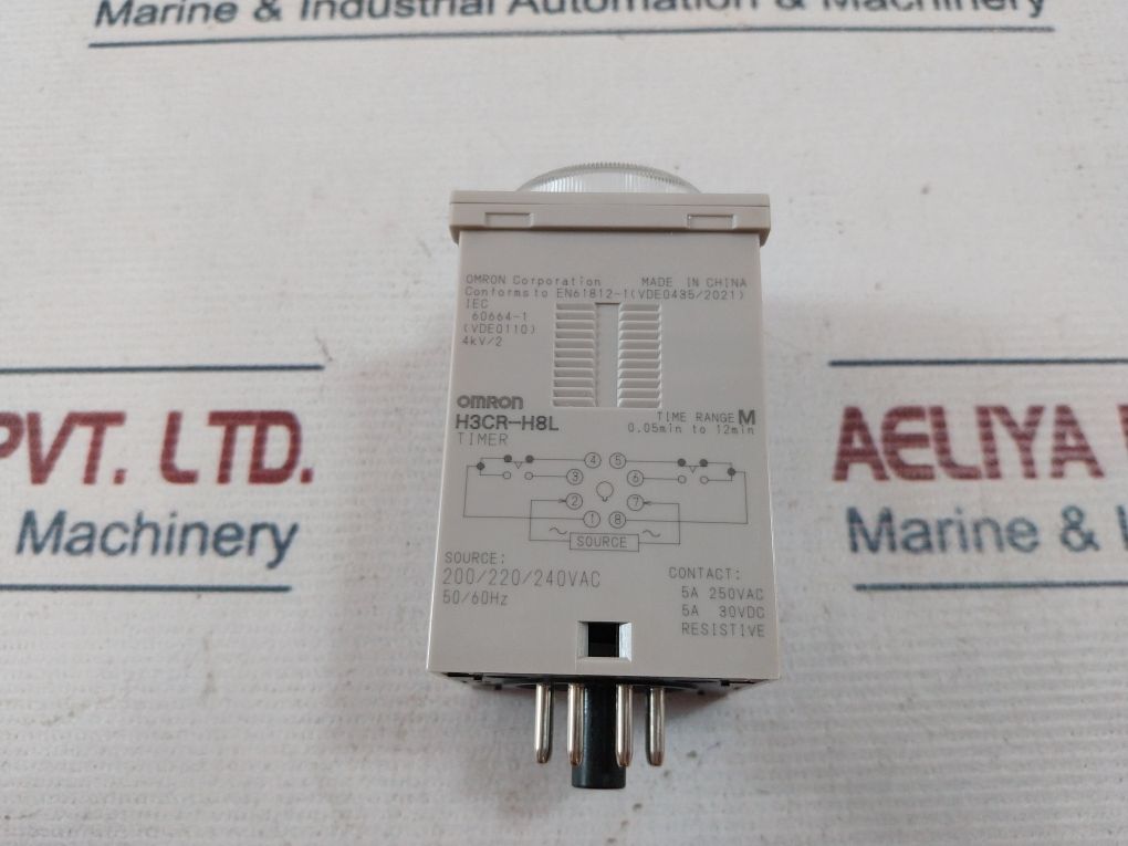 Omron H3cr-h8l Power Off Delay Timer 0-0.6 Min - Image 10