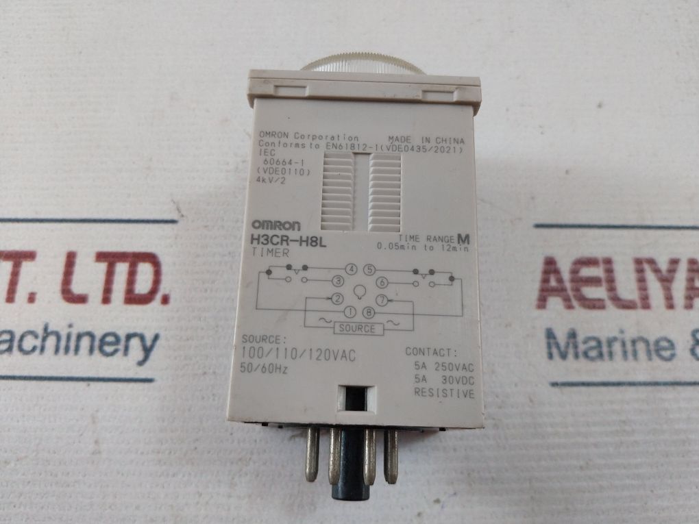 Omron H3cr-h8l Power Off Delay Timer 0-12 Min - Image 9
