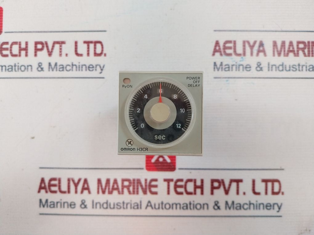 Omron H3cr-h8l Power Off Delay Timer 0-12 Sec - Image 11