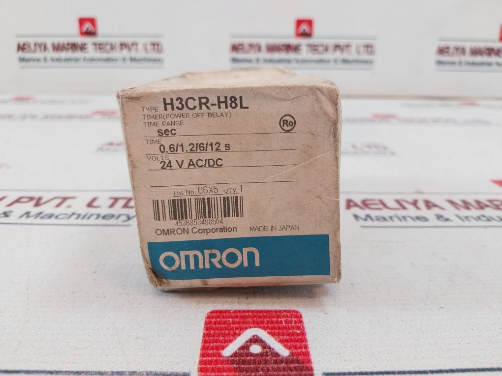 Omron H3cr-h8l Power Off Delay Timer 0-12 Sec - Image 12