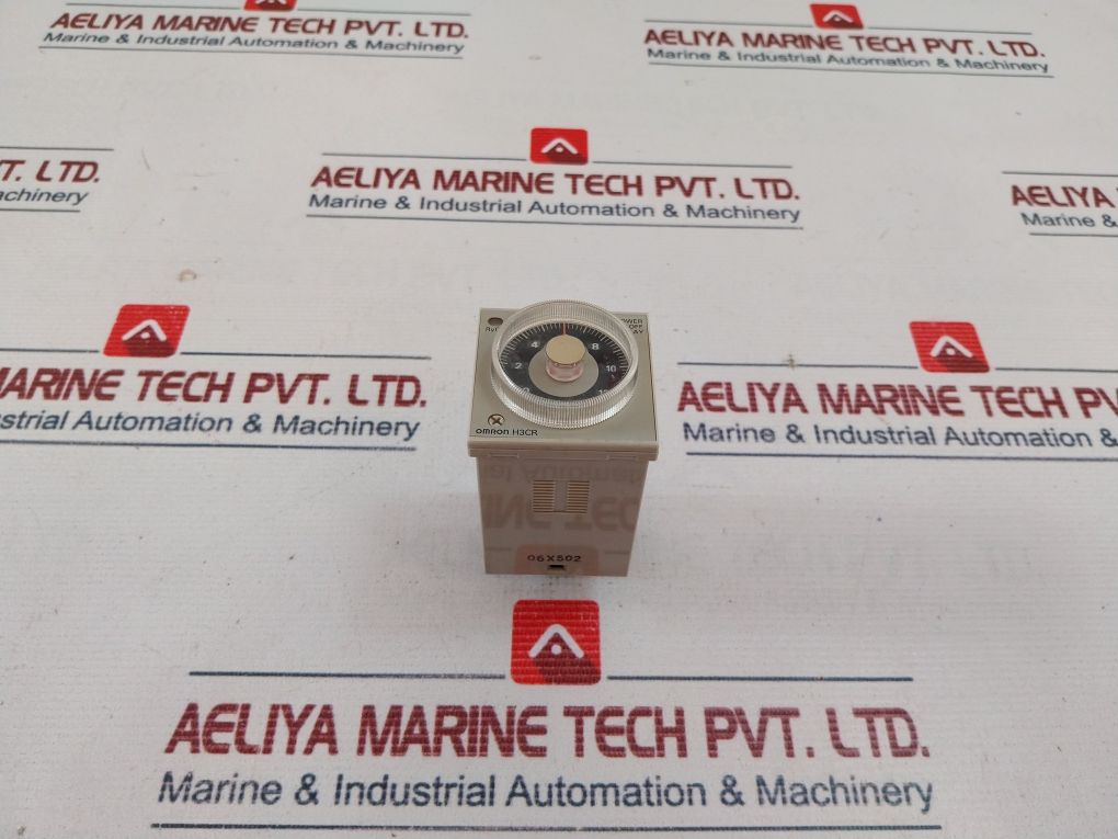 Omron H3cr-h8l Power Off Delay Timer 0-12 Sec - Image 3