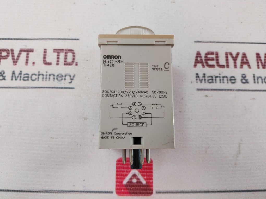 Omron H3ct-8h Timer 0 To 1.0 - Image 6