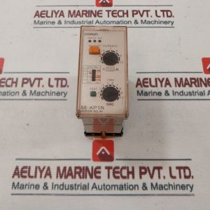 Omron Se-kp1n Motor Relay With Base 1-10 Sec