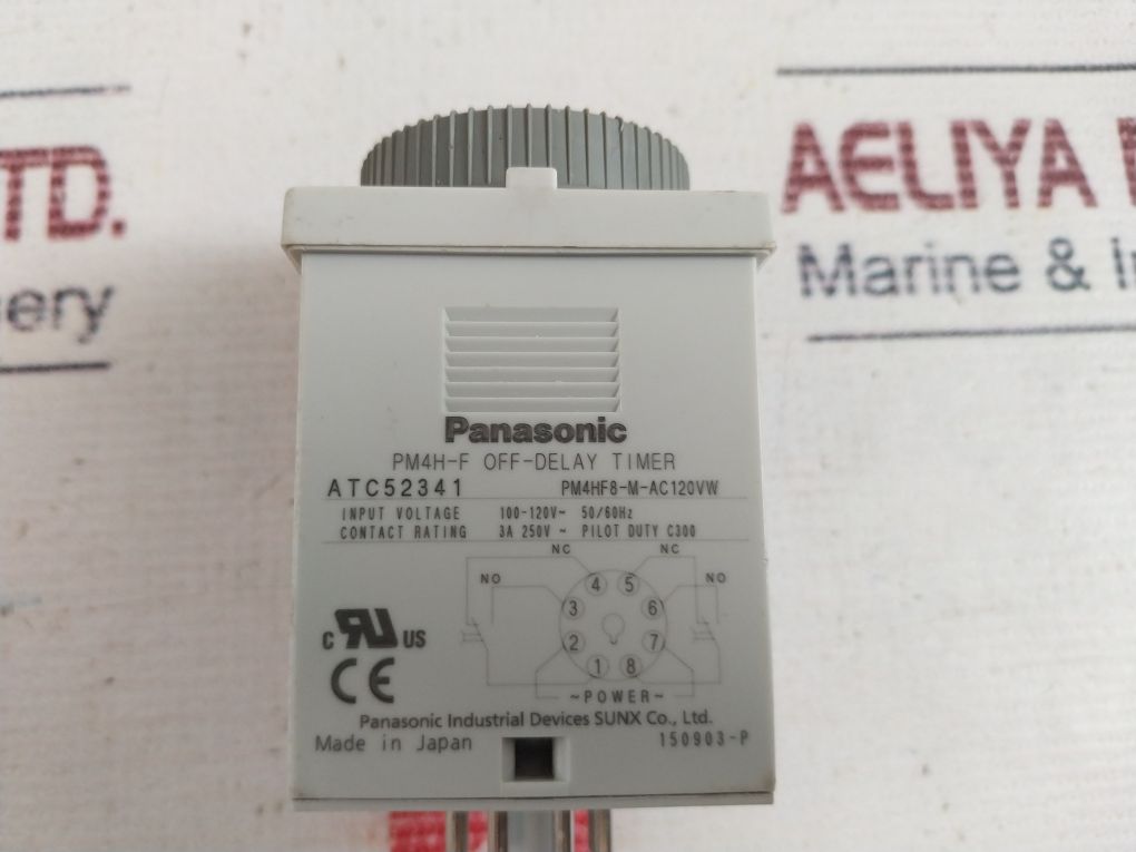 Panasonic Pm4hf8-m-ac120vw Off-delay Timer - Image 9