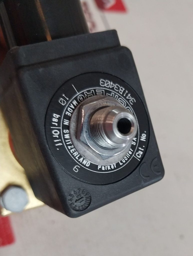 Parker Lucifer 341b3403 Solenoid Valve 10 Bar Aeliya Marine