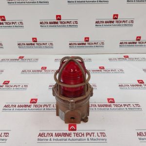 Pauluhn Electric 1159bredgrdd2t Aircraft Warning Light 250v