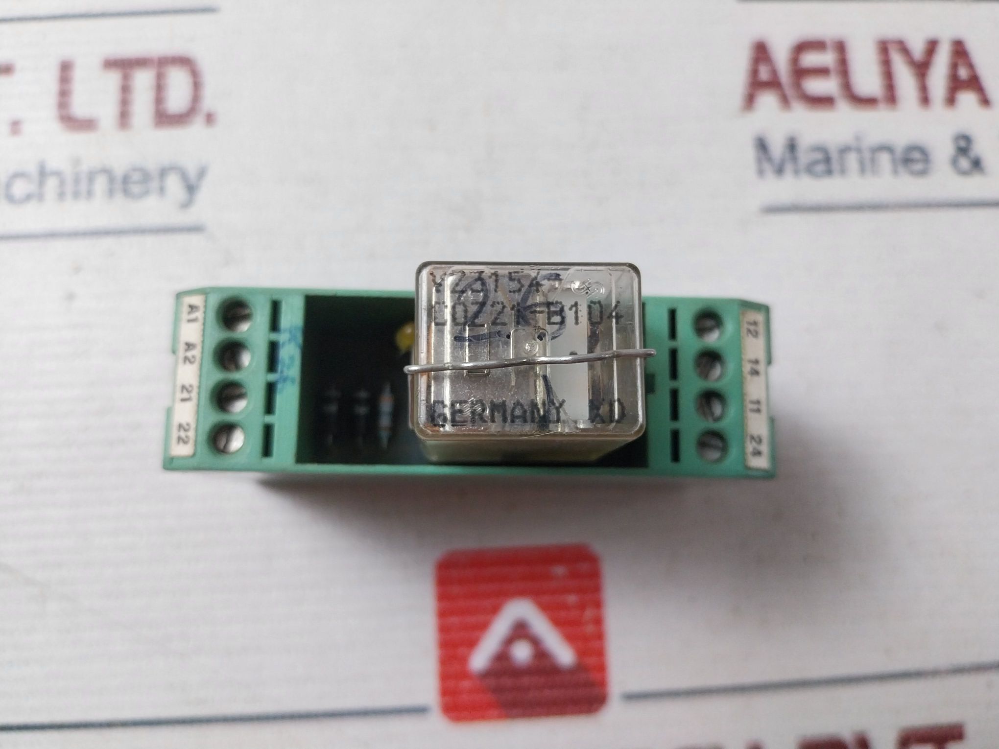 Phoenix Contact V23154 Relay With Socket 22rels/k1 Aeliya Marine