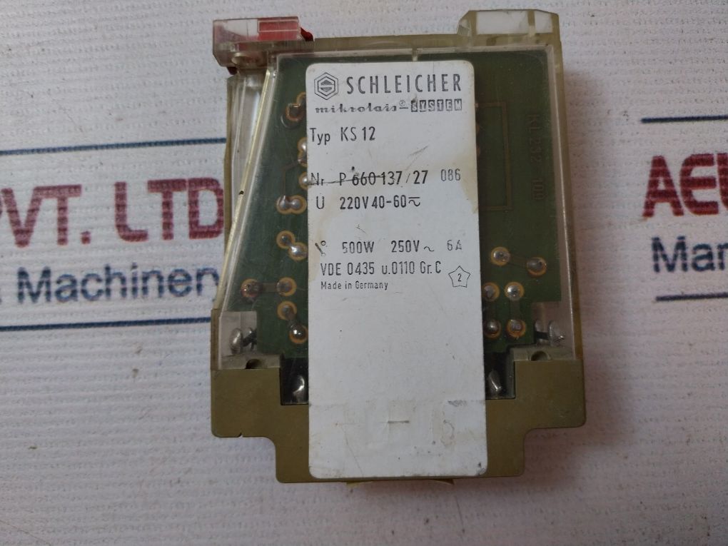 Schleicher Ks 12 Time Relay - Image 8
