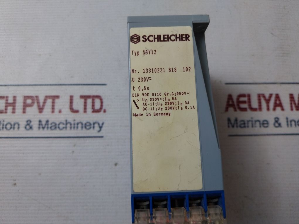 Schleicher Ssy12 Time Relay - Image 7