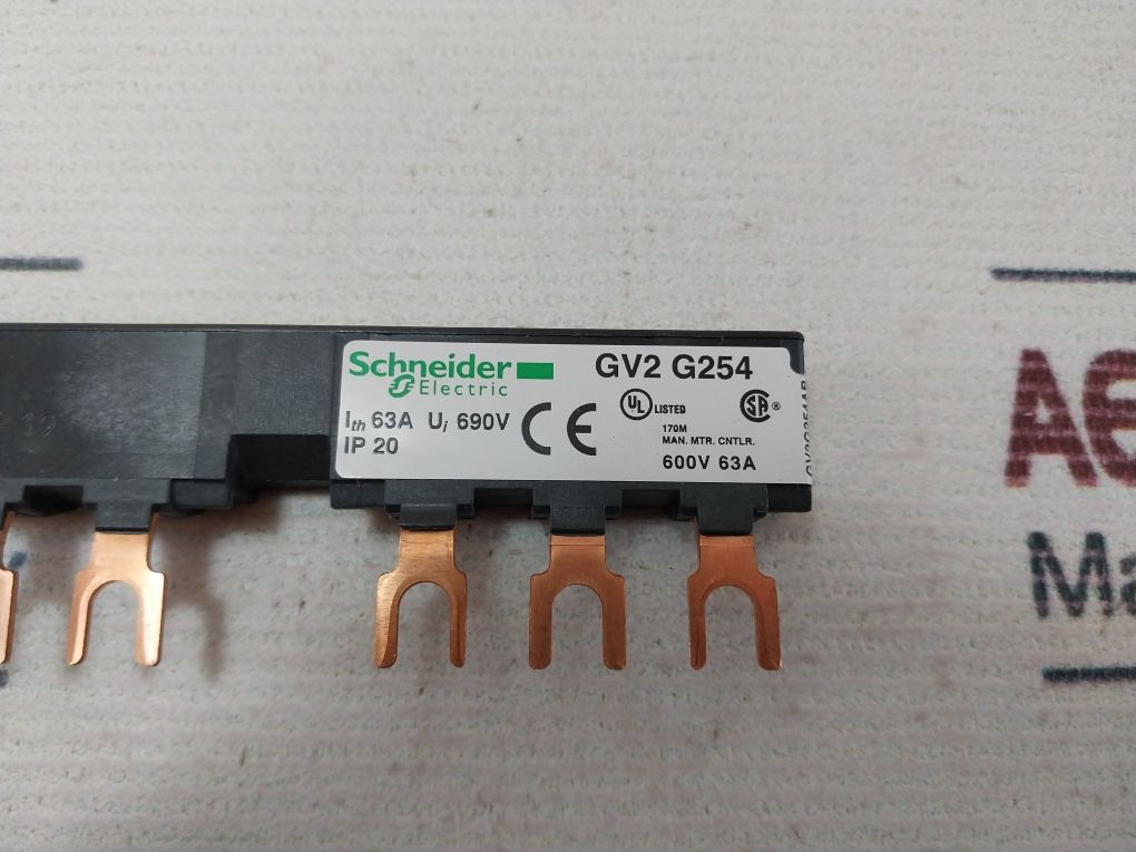 Schneider Electric Gv2 G254 Manual Starter Busbar 600v 63a - Image 9