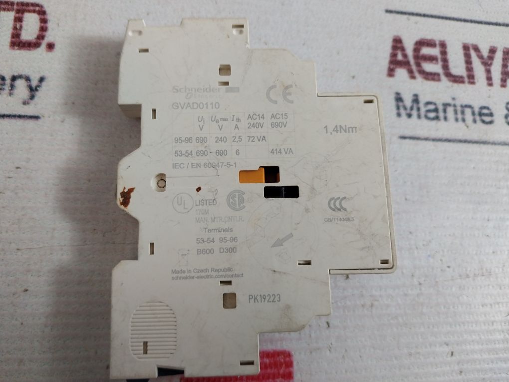 Schneider Electric Gvad0110 Auxiliary Contact - Image 7