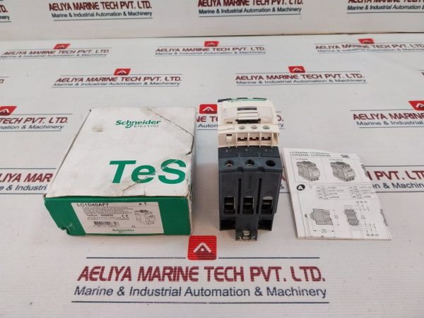 Schneider Electric Telemecanique Lc1d40a Contactor 60a