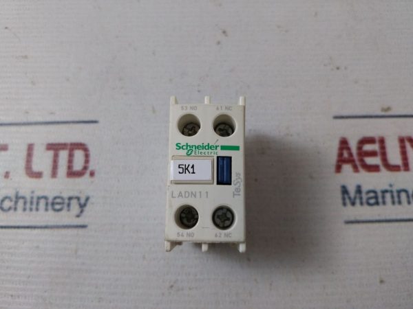 Schneider Telemecanique Ladn11 Auxiliary Contact Block C 8201-1-5-1