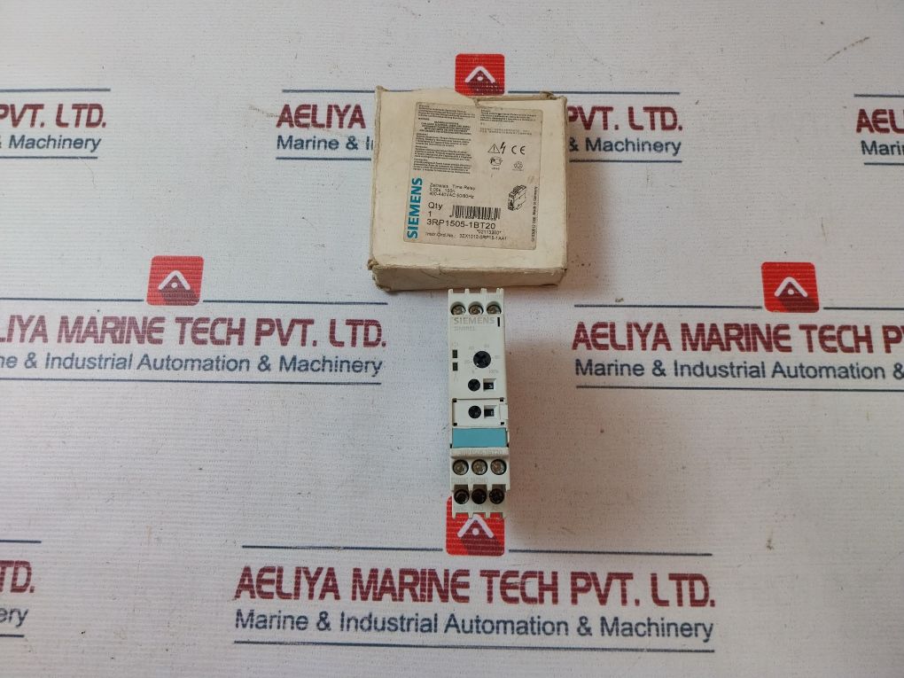 Siemens 3rp1505-1bt20 Time Relay 0,05s…100h