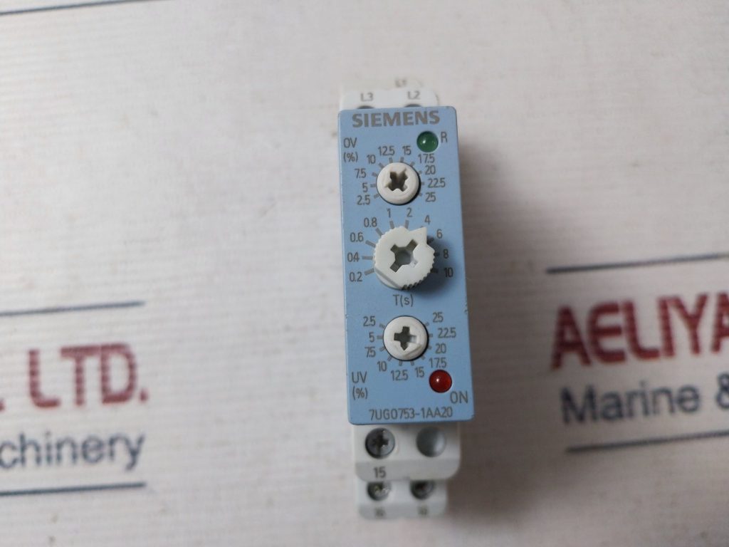 Siemens 7ug07531aa20 Voltage Monitoring Relay Aeliya Marine