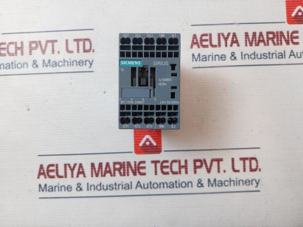 Siemens Sirius 3rt2016-2ab01 Contactor 24v 5060hz