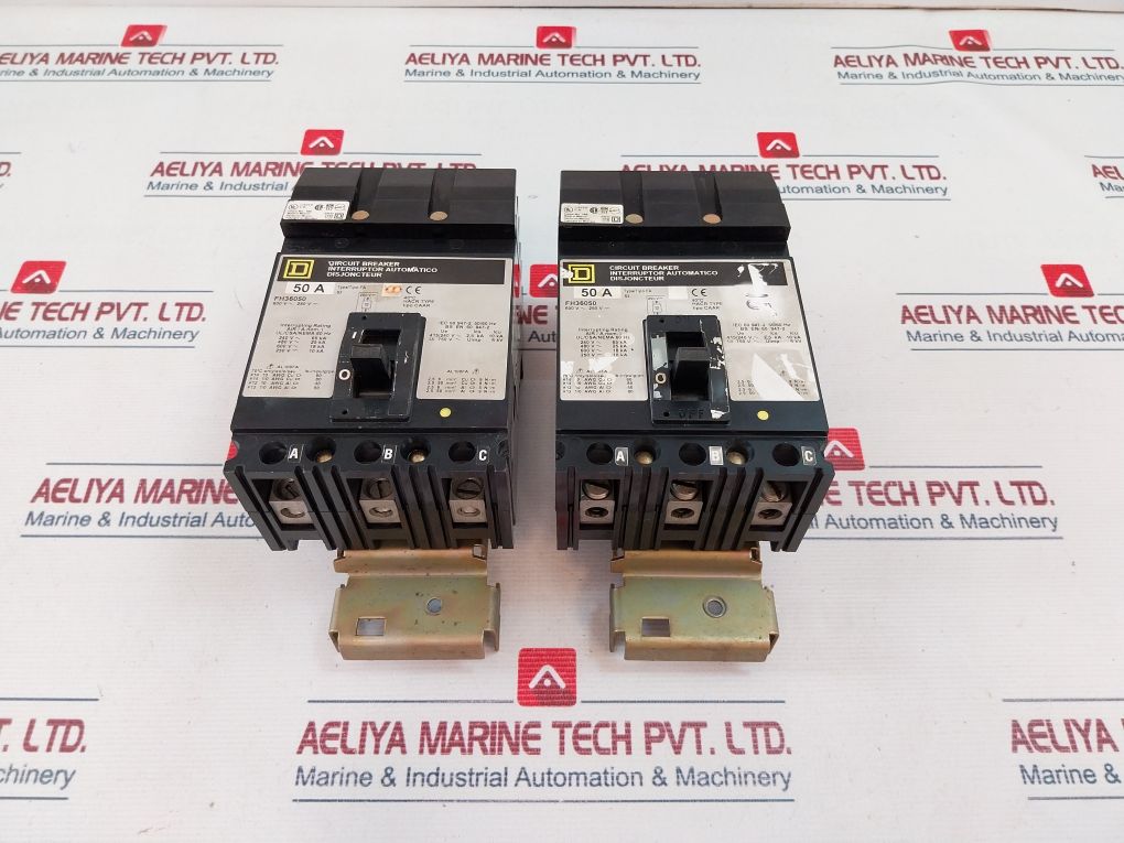 Square D Fh36050 Circuit Breaker 50 A