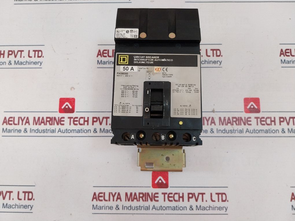 Square D Fh36050 Circuit Breaker 50 A - Image 3