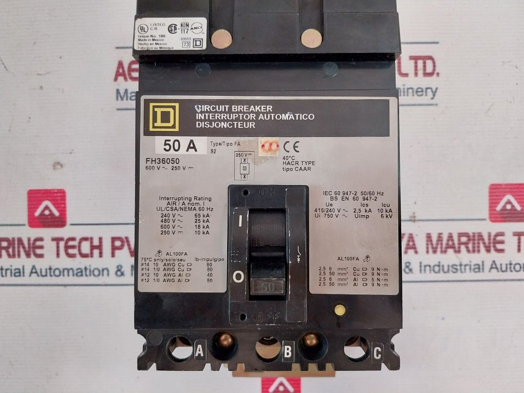 Square D Fh36050 Circuit Breaker 50 A - Image 11