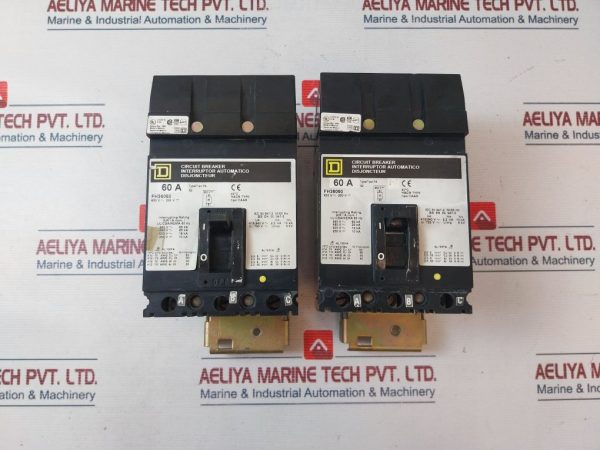 Square D Fh36060 Circuit Breaker