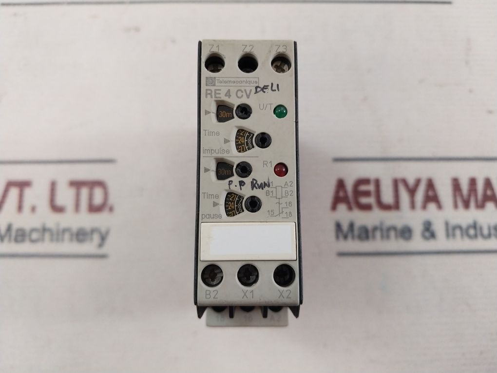Telemecanique Re4 Cv11bu Time Delay Relay 0,05s-300h - Image 8