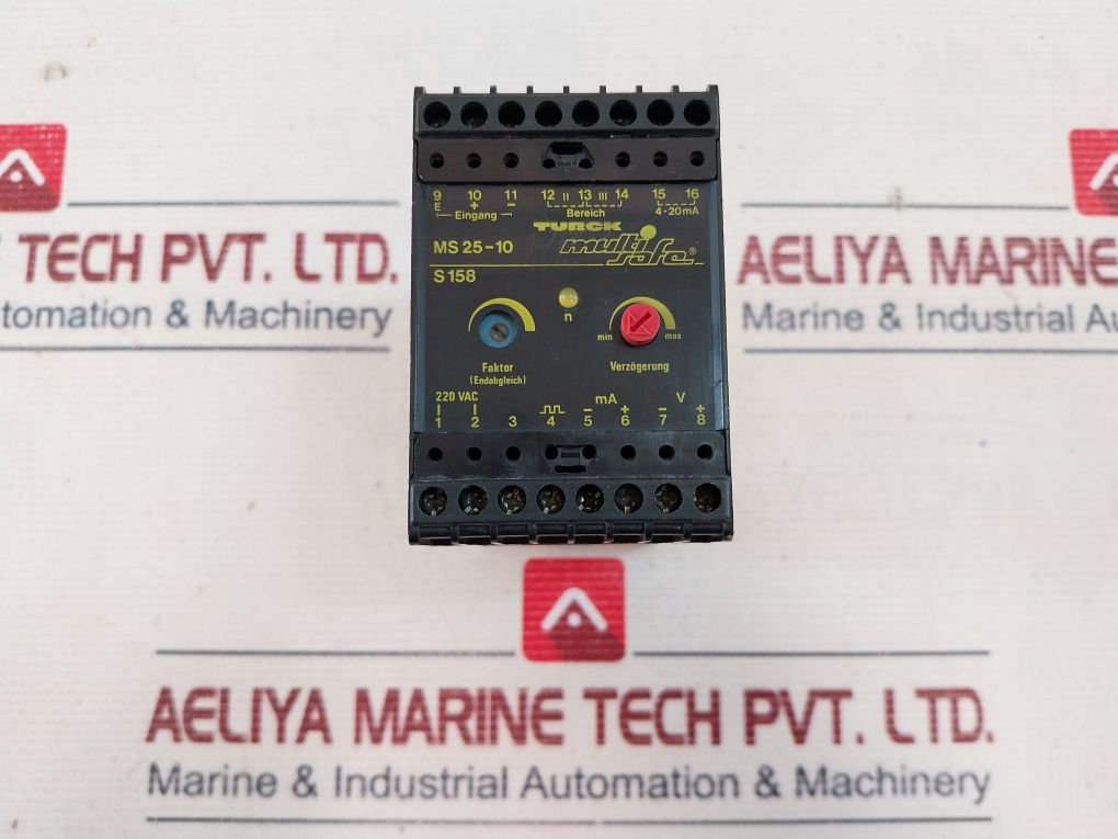 Turck Ms 2510 Tachometer 420ma Aeliya Marine