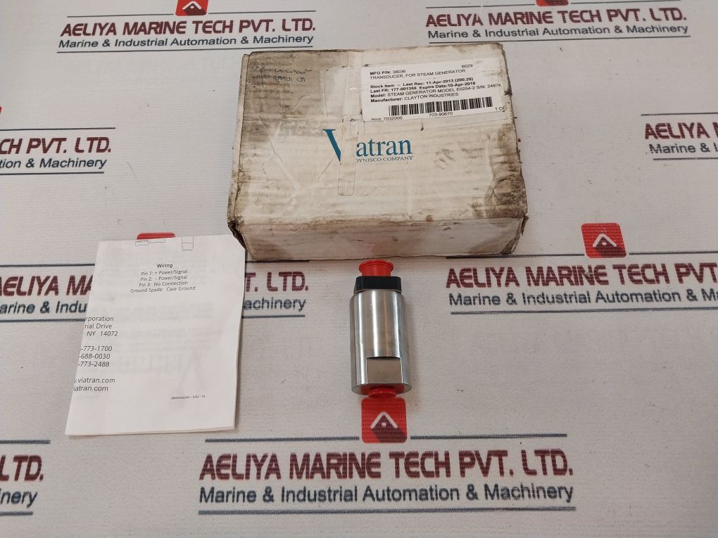 Viatran 343arg Pressure Transducer Aeliya Marine