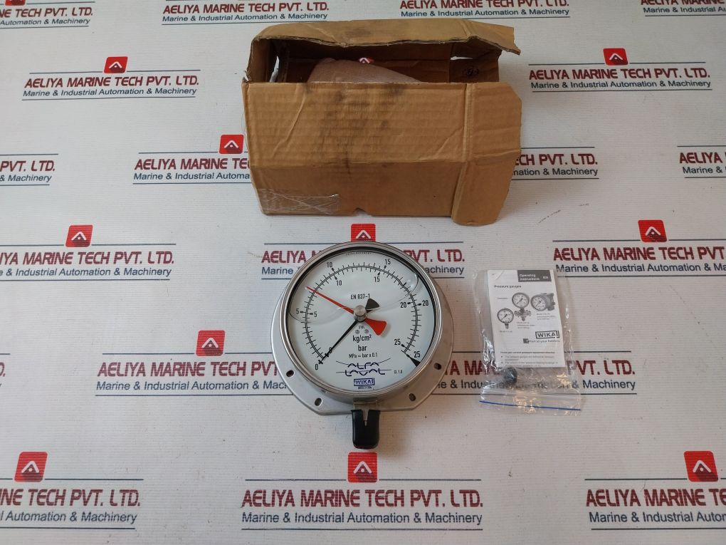 Wika En 837-1pressure Gauge 0-25 Bar