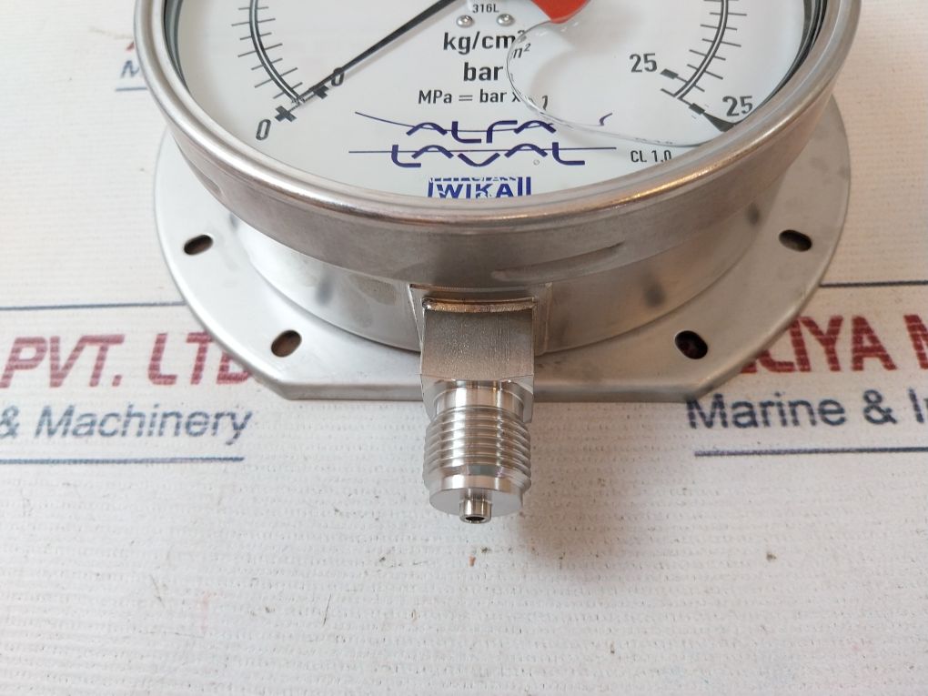 Wika En 837-1 pressure Gauge 0-25 Bar - Image 9