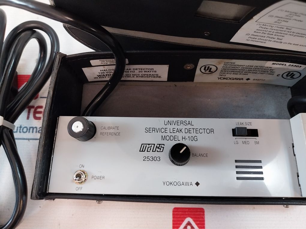 Yokogawa 25303 H-10g Universal Service Leak Detector - Image 13