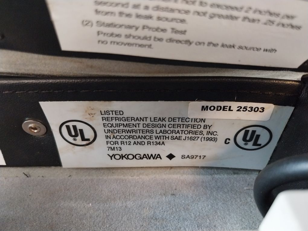 Yokogawa 25303 H-10g Universal Service Leak Detector - Image 15