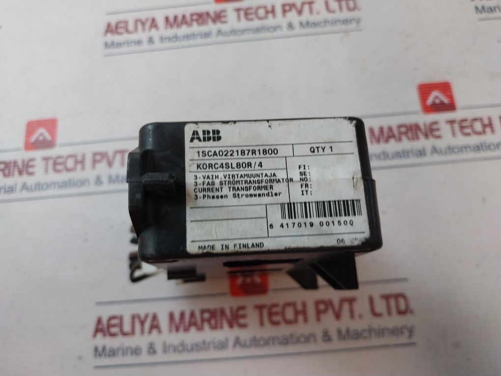 Abb 1sca022187r1800 3-Phase Current Transformer - Image 7