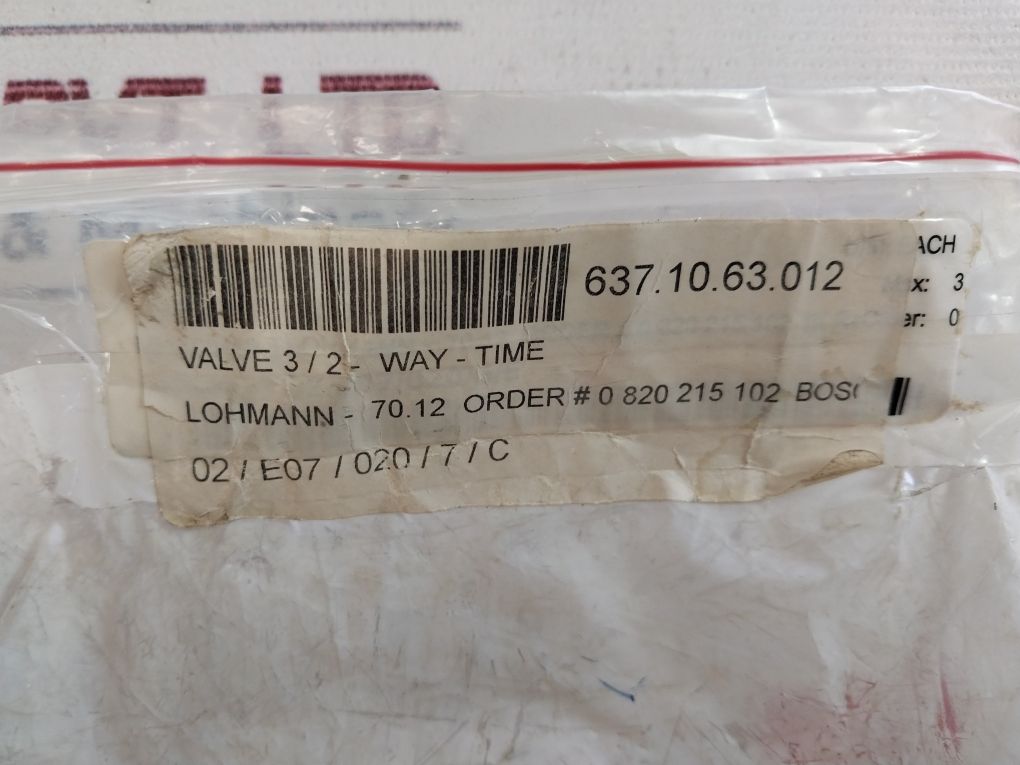 Bosch 0 820 215 102 Pneumatic Timer With Time Preselection 0-100 S - Image 11