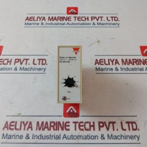 Carlo Gavazzi Sa 205 230 Delay On Operate Time Delay Relay Ip20