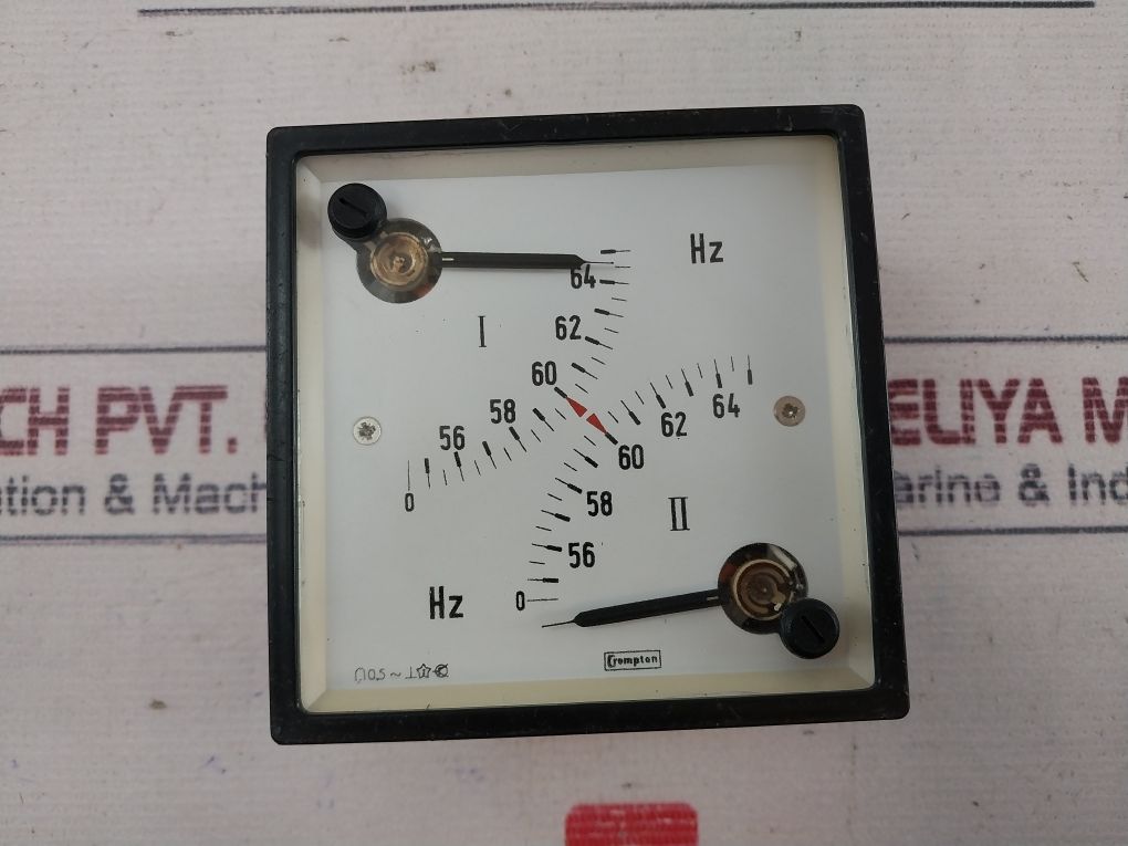 Crompton Instruments 244-41dg-pman-an-4t-br Frequency Meter - Image 6