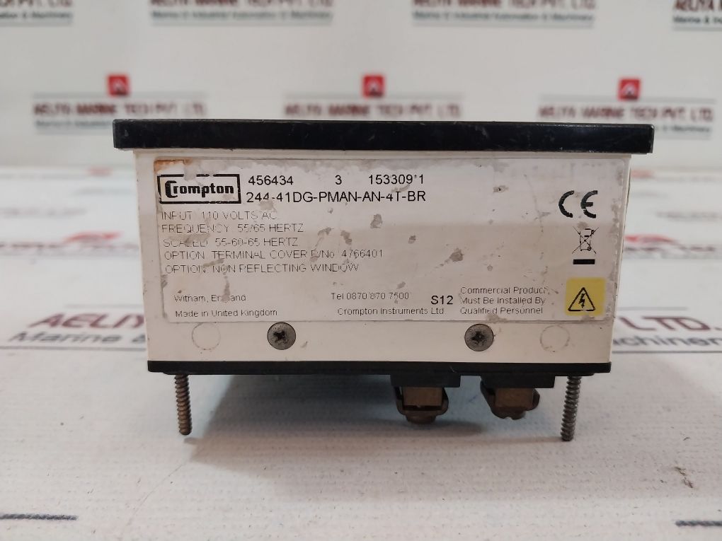 Crompton Instruments 244-41dg-pman-an-4t-br Frequency Meter - Image 7