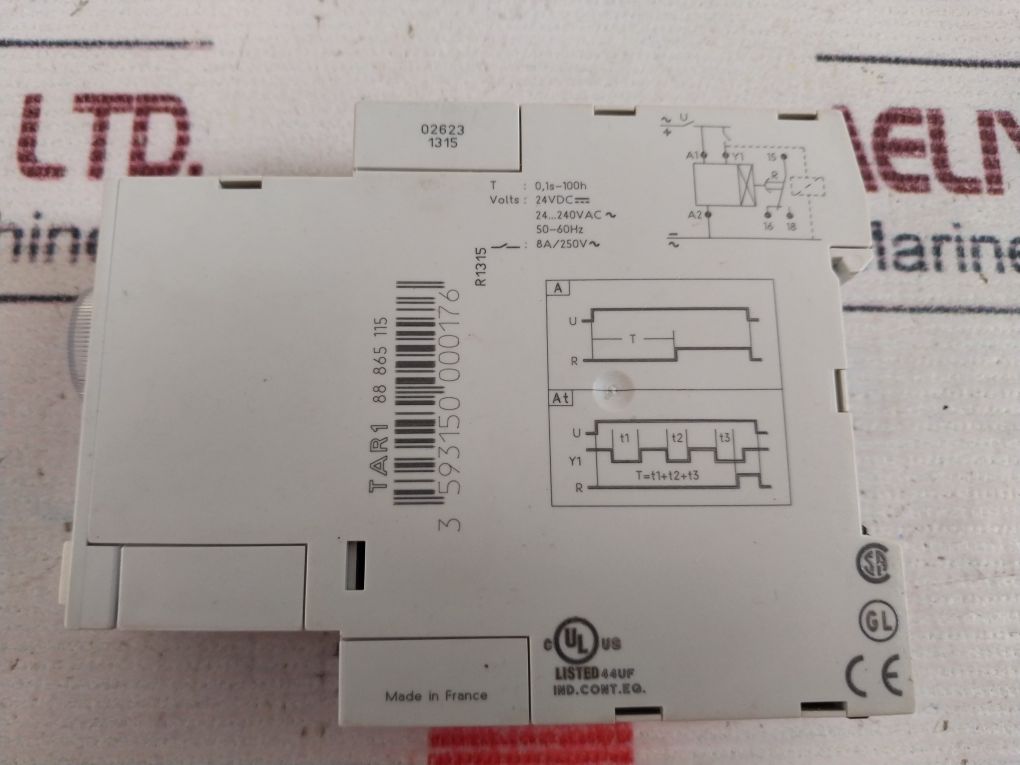 Crouzet Tar1 88 865 115 Time Relay - Image 9