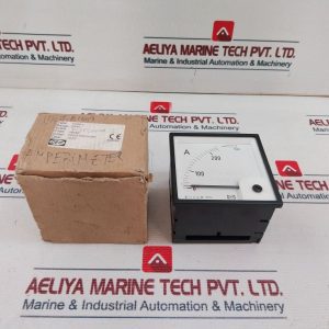 Deif Eq96-x Ammeter Deif Power Instruments 250/5a Type: Eq96-x Range: 5/30a Scale: 0-250/1500a Code: 16742 Order: 2007510077/240 16742 5/30a 502592 Cat Iii 600vmax Made In Europe Weight : 230 Gm Condition : New 1 Pcs Ref No : 86432