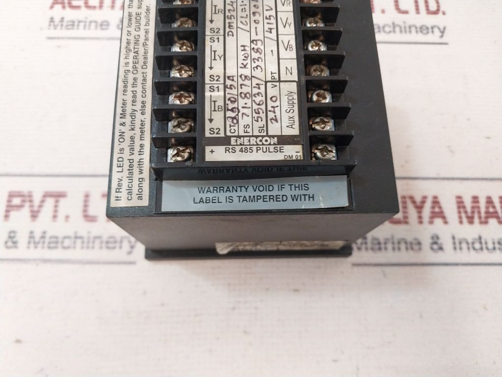 Enercon Dm 5240 Energy Meter 50…60 Hz - Image 10