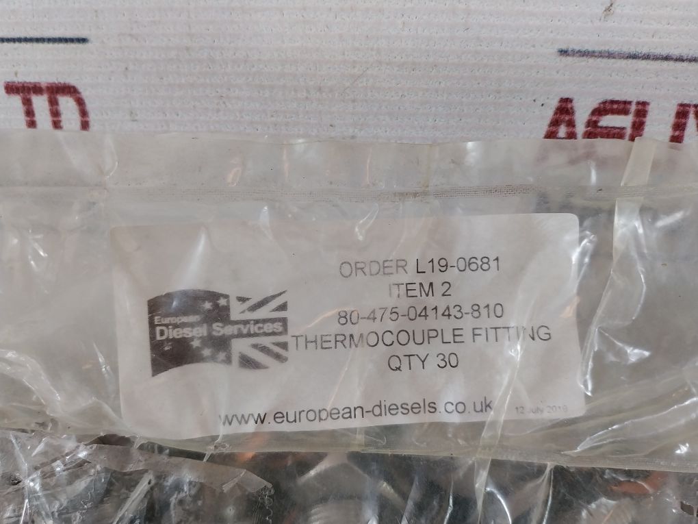 European Diesel 80-475-04143-810 Thermocouple Fitting - Image 9