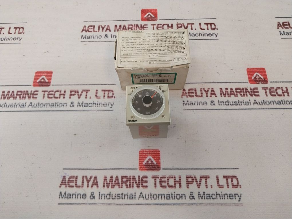 Fuji Electric Ms4sm-ap Super Timer 0-30 0.1s