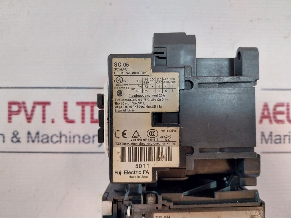 Fuji Electric Sc14aa Contactor - Image 11
