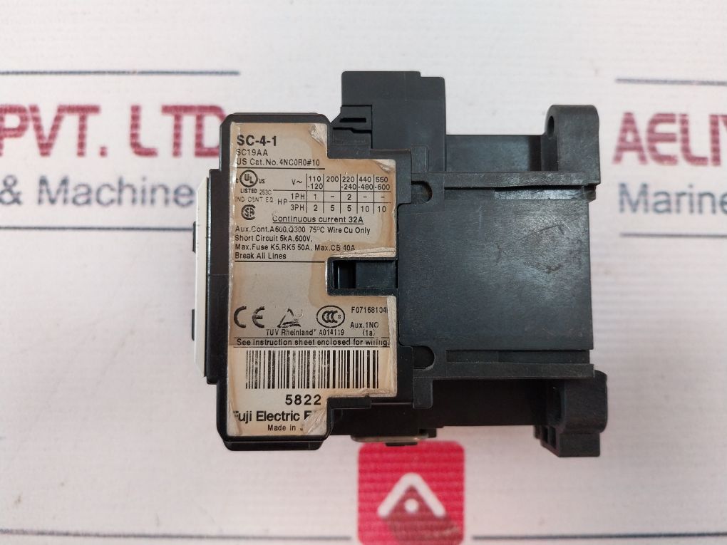 Fuji Electric Sc19aa Magnetic Contactor 100-110v 50hz - Image 10