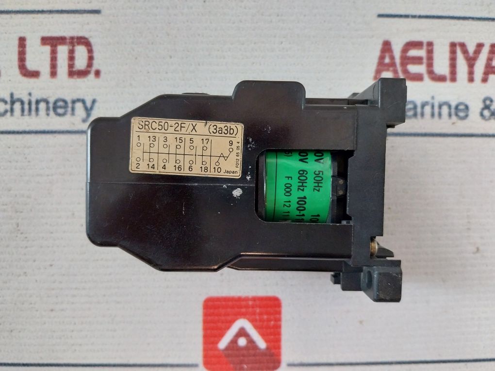 Fuji Electric Src50-2f/x (3a3b) Auxiliary Relay 100-110v 60hz - Image 7
