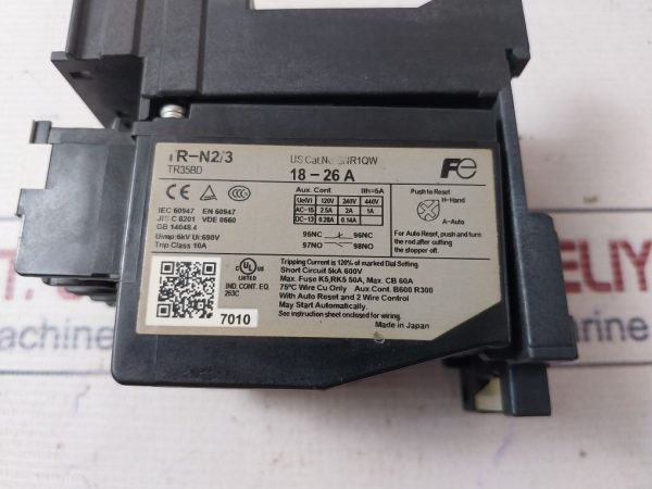 Fuji Electric Tr-n2/3 Thermal Overload Relay - Image 8