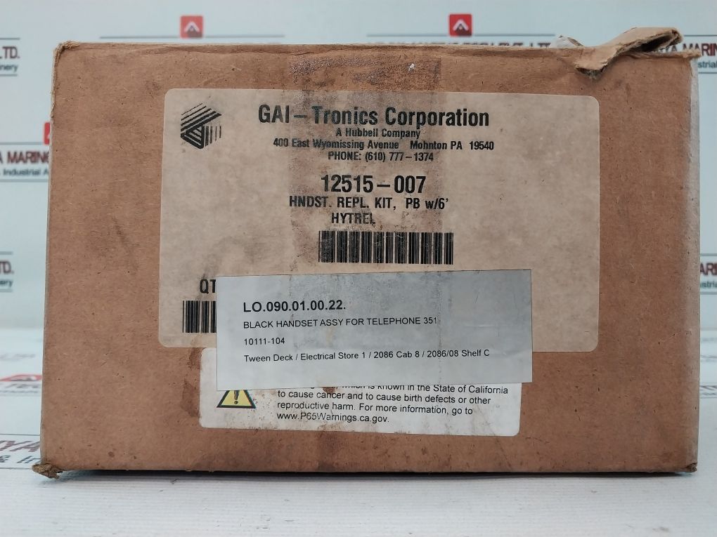 Gai-Tronics 12515-007 Pressbar Handset With (6-Foot) Hytrel Cord Kit - Image 16